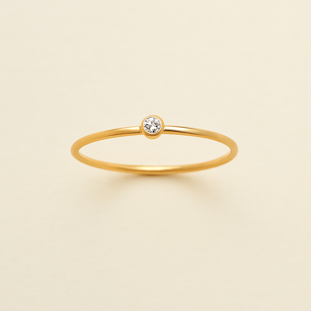 Dainty Birthstone Ring