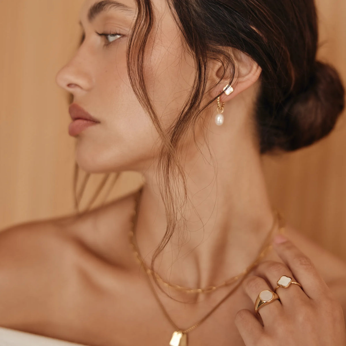 Clover Wrap Ring