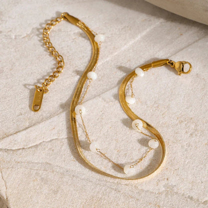 Pearla Freshwater Pearl Anklet