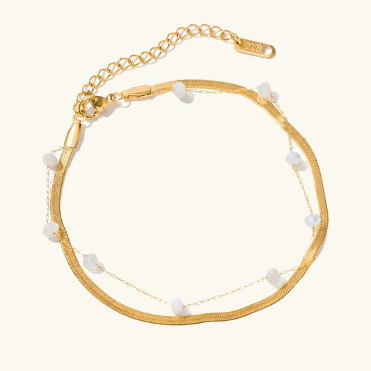 Pearla Freshwater Pearl Anklet