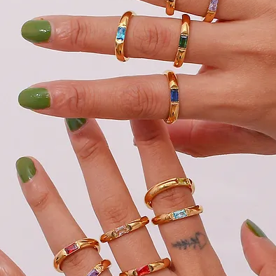 Treasure Birthstone Ring