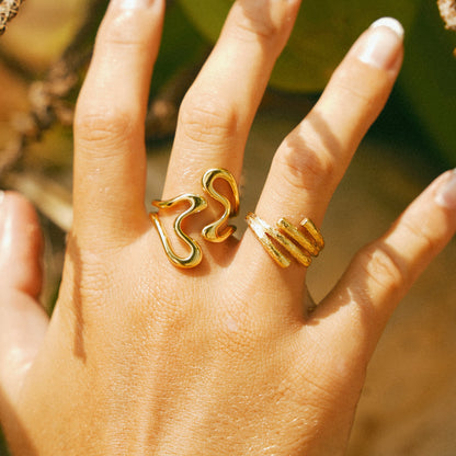 Dune Twist Ring