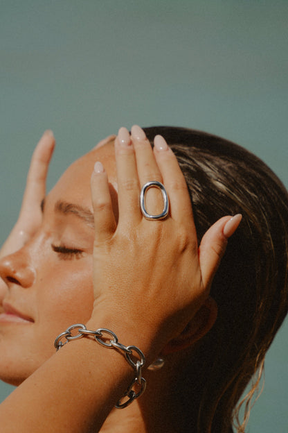 Moonwave Ring