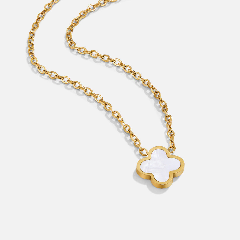 White Clover Necklace