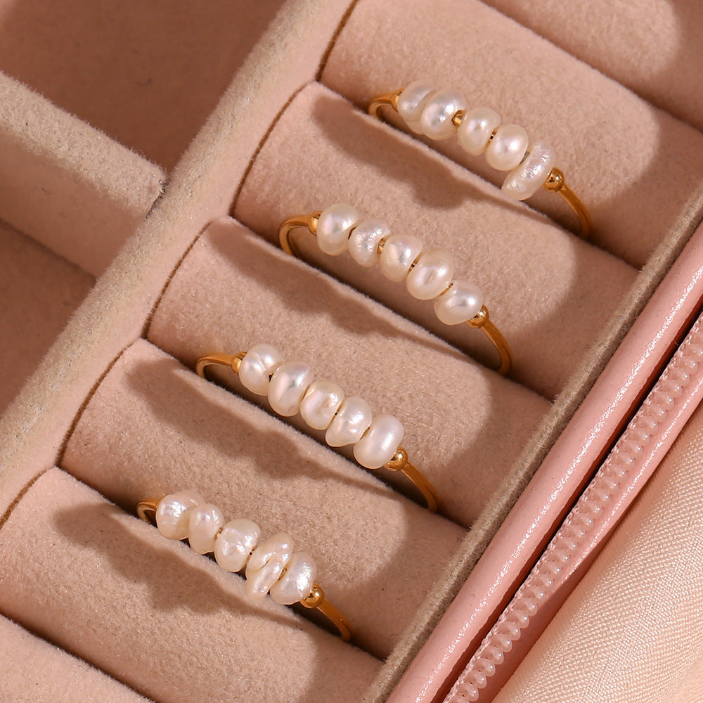 Ariel Mini Pearl Ring