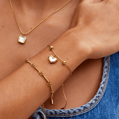 Forever Love Heart Bracelet