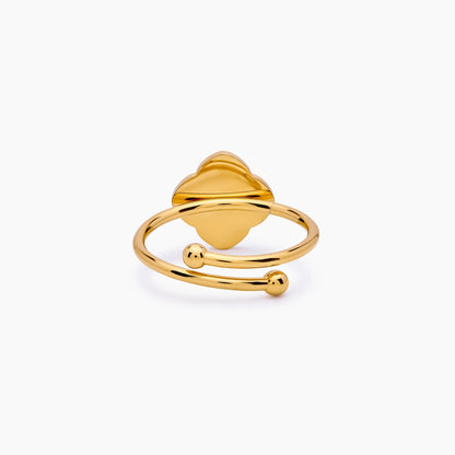 Clover Wrap Ring