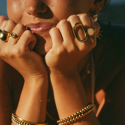 Moonwave Ring