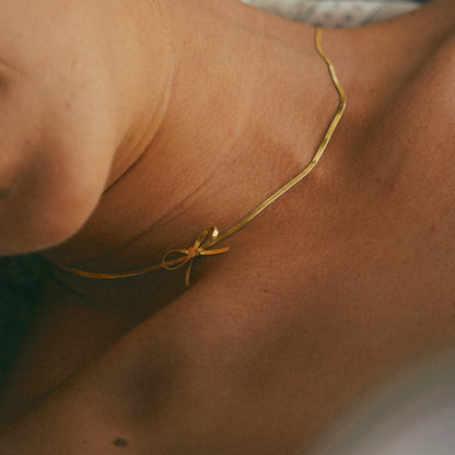Carol Bow Necklace